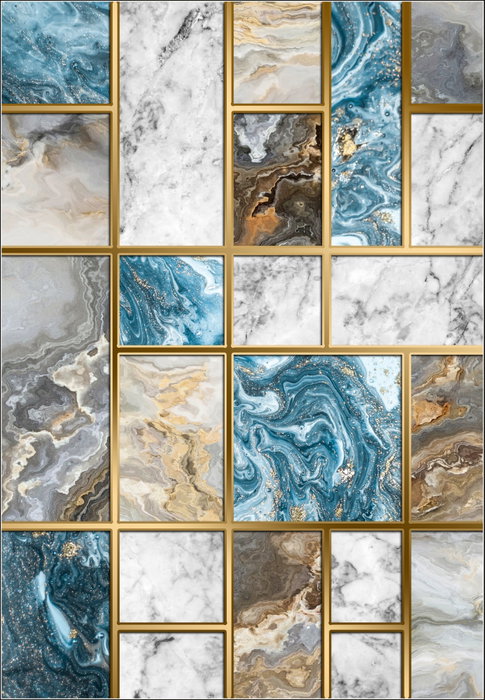 Mijölnir CT-5096 Juego de Alfombrillas de Baño 2 Piezas Poliéster Antideslizante Antibacteriano Lavable a Máquina 40x60cm 60x100cm